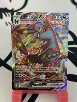 POKEMON EVOLVING SKIES - EEVEELOUTION VMAX FULL SET 8 CARD LOT - UMBREON ETC - Image 2