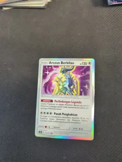 Shining Arceus Berkilau 139/171 AS2a Shining Legends Indonesia Pokemon NM - Image 1