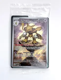 Pokemon TCG: Mega Evolution Alakazam MEP-009 ETB Black Star Promo SEALED - Image 1