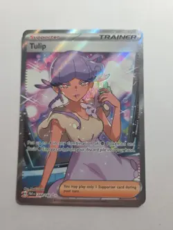 Tulip 244/182 - Full Art Trainer - Secret Rare - Pokemon TCG Paradox Rift - NM/M - Image 1