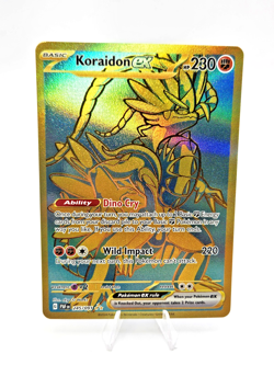 Koraidon ex 245/091 Full Art Gold Paldean Fates Holo Pokemon NM/Mint - Image 1