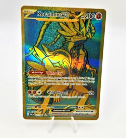 Koraidon ex 245/091 Full Art Gold Paldean Fates Holo Pokemon NM/Mint - Image 5