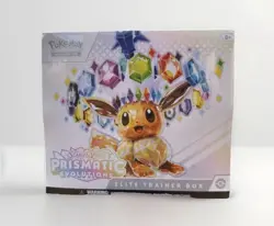 Pokemon TCG S&V Prismatic Evolutions ETB Elite Trainer Box FACTORY SEALED - Image 1