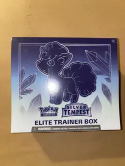 Pokemon TCG Silver Tempest Elite Trainer Box Factory Sealed - Image 1