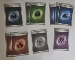 Pokemon TCG Scarlet & Violet Prismatic Evolutions Reverse Holo Energy Lot Of 11 - Image 1