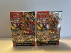2x - Pokemon Mega Evolution Booster Bundle Sealed (Lot of 2) - Image 1