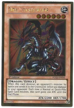 1 x Des Volstgalph - PGLD-EN061 - Gold Rare - Unlimited Edition Near Mint, Engli - Image 1