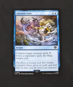 MTG Glorious Gale Lord of the Rings (LTR) Common Magic Card #0051 Unplayed - Image 1