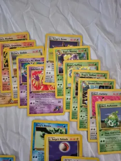 Pokemon First Edition Gym Challenge Lot of 63 Different Unique Cards NM 1st Ed - Image 3