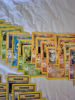Pokemon First Edition Gym Challenge Lot of 63 Different Unique Cards NM 1st Ed - Image 4