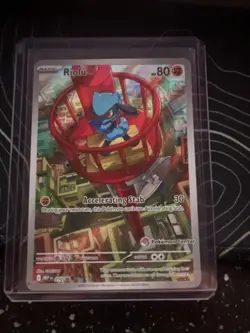 Mega Evolution Riolu Promo Pokemon Center Stamped Card - Image 1