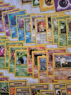 Pokemon TCG Gym Heroes 1st Edition Lot Of 76 Unique Different First Ed Cards NM - Image 4