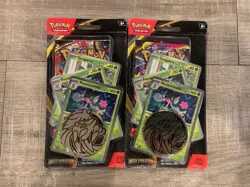 Pokemon TCG Mega Evolution Premium Checklane Blisters LOT OF 2 / 3 Promo Cards - Image 1