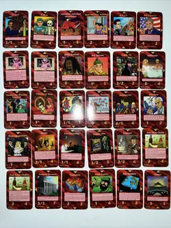 HUGE Illuminati New World Order Steve Jackson Games CCG TCG Lot(8) No Duplicates - Image 3