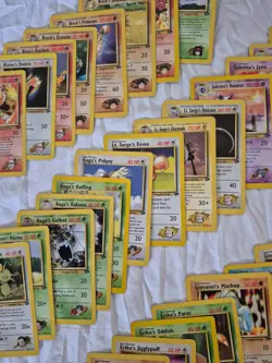 Pokemon TCG Gym Challenge 80 Unique Different Card Lot Rare NM Set - Image 3