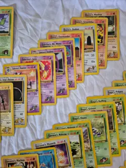 Pokemon TCG Gym Challenge 80 Unique Different Card Lot Rare NM Set - Image 4