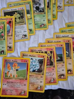 Pokemon TCG Gym Challenge 80 Unique Different Card Lot Rare NM Set - Image 5