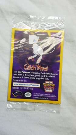 Sealed Pokemon The First Movie promo card Pikachu packaging ERROR 2000 - Image 5