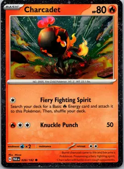 Charcadet - (Cosmos Foil) Promo Miscellaneous Cards & Products 026/182 NM - Image 1