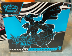 Pokemon Scarlet & Violet Black Bolt ETB⚫Sealed, Free Shipping, Bonus Cards! - Image 1