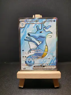 Pokemon TCG Kingdra EX 080/064 Shrouded Fable Full Art Double Rare Holo Card NM - Image 1