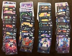 Dragon Ball Z Super Fusion World FB02 Blazing Aura Card Lot 150+ CARDS C & UC - Image 1