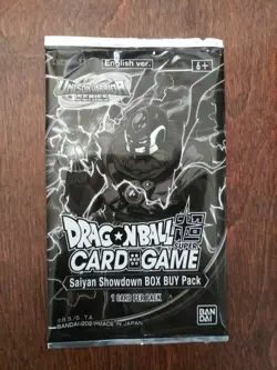 Dragon Ball Super Card Game Saiyan Showdown BOX BUY Pack Factory Sealed - Image 1