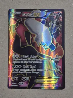 Pokemon TCG Darkrai EX Full Art Holo Ultra Rare Card XY Breakpoint - Image 1