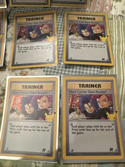Here Comes Team Rocket! 71/82 Team Rocket Pokemon Non Holo Rare (Lot Of 15)Cards - Image 4