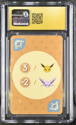 Vaporeon Point Salad - Eevee Edition Korean Pokemon Card CGC 10 Pristine #A017 - Image 2