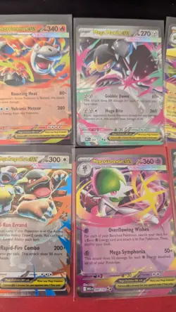 Pokemon Mega Evolution EX Lot NM 10 Cards! All Megas! - Image 3