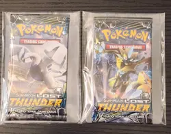 SM 2x Lost Thunder Booster Packs Sealed In Case 2018 Sun & Moon Pokemon TCG Card 820650804557 - Image 1