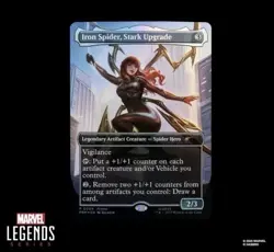 Magic: The Gathering Mary Jane Watson Iron Spider Game Trading Card - Image 1