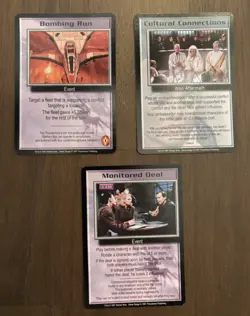 Babylon 5 CCG Card Game - Lot of 10 Promo Cards from 1997-1999 - Join the Corps - Image 2