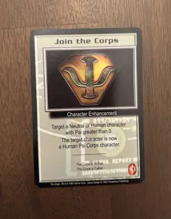 Babylon 5 CCG Card Game - Lot of 10 Promo Cards from 1997-1999 - Join the Corps - Image 4