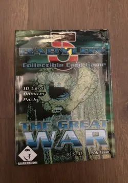 Babylon 5 The Great War CCG 1998 Large Lot - 213 Unique Cards including 23 Rare - Image 2