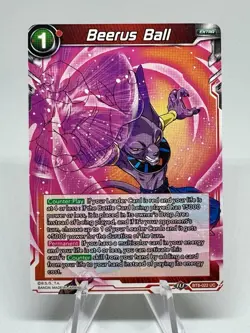 Dragon Ball Super Card Game Beerus Ball #BT8-022 UC - Image 1