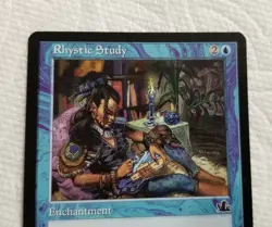 Rhystic Study Enhancement English Prophecy MTG Magic The Gathering #45/143 - Image 2