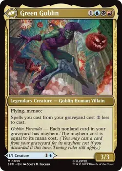 MTG 0039 M - Norman Osborn - Marvel's Spiderman Set - Image 2