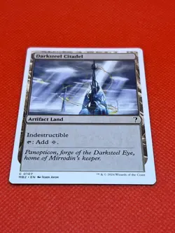 MTG Darksteel Citadel(White Border) Mystery Booster 2 Regular - Image 2