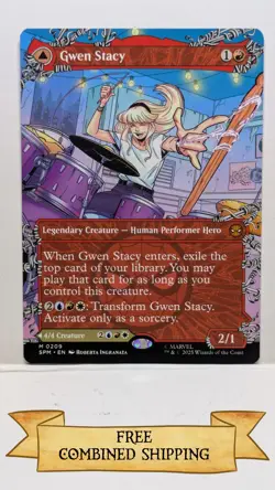 Gwen Stacy (0209) (Borderless) Marvel's Spider-Man Regular - Image 1