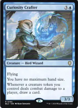 MTG Curiosity Crafter (165) | NM | Commander: Bloomburrow (BLC) - Image 1