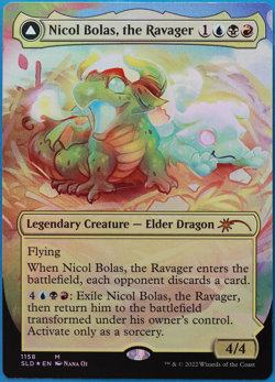 Nicol Bolas, the Ravager (Secret Lair) FOIL Promo NM (501977) ABUGames - Image 1