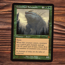 Craterhoof Behemoth - Innistrad Remastered - MTG - Image 1
