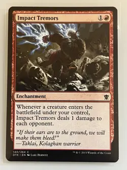 Impact Tremors The List Reprints Regular - Image 1