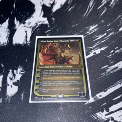 Nicol Bolas, God-Pharaoh (Foil Etched) Double Masters 2022 Foil - Image 1