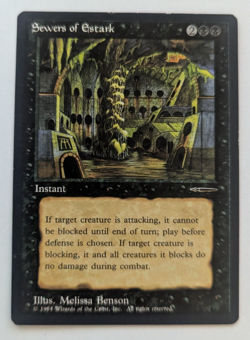 Magic Mtg Promo Sewers of Estark near mint - Image 1