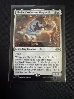 MAGIC, MTG: PHELIA, EXUBERANT SHEPHERD, MH3, RARE, REGULAR, 0040,NM, - Image 1