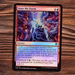 Seize the Storm - FOIL - Innistrad Remastered - Magic the Gathering - Image 1