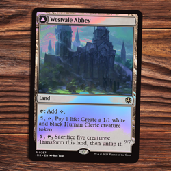 Westvale Abbey // Ormendahl, Profane Prince - FOIL - Innistrad Remastered - MTG - Image 1